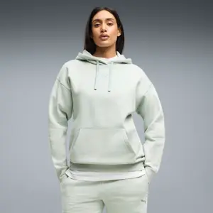 Γυναικείο χαλαρό φούτερ με κουκούλα από fleece Puma Essentials image-2