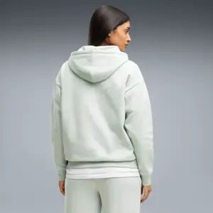 Γυναικείο χαλαρό φούτερ με κουκούλα από fleece Puma Essentials image-3