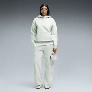 Γυναικείο χαλαρό φούτερ με κουκούλα από fleece Puma Essentials image-4