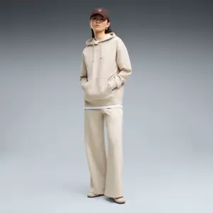 Γυναικείο χαλαρό φούτερ με κουκούλα από fleece Puma Essentials image-4