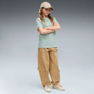Girl's T-shirt Puma Ess Centered Cat Logo image-4