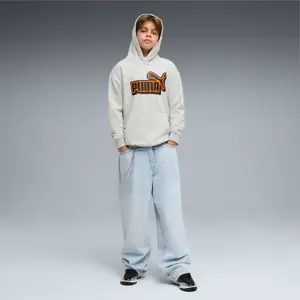 Παιδικό φούτερ με κουκούλα Puma ESS Logo image-4