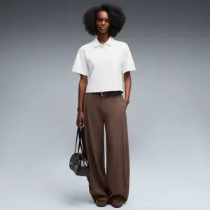 Women's Retro Polo Neck T-Shirt Puma image-4