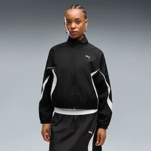Women's Printed Logo Silicone Track Jacket Puma image-2