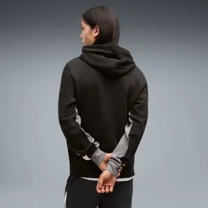 Ribbed Reversible Hooded Sweatshirt with Drawstring Puma image-3
