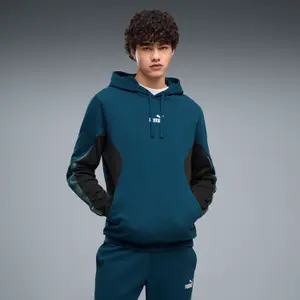 Ribbed Reversible Hooded Sweatshirt with Drawstring Puma image-2