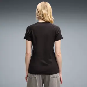 Woman's embroidered T-shirt Puma Cat Graphic image-3