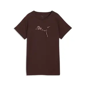 Woman's embroidered T-shirt Puma Cat Graphic image-0