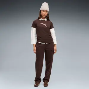 Woman's embroidered T-shirt Puma Cat Graphic image-4