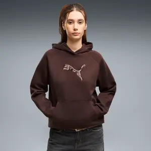 Γυναικείο φούτερ με κουκούλα Puma Cat Graphic image-2