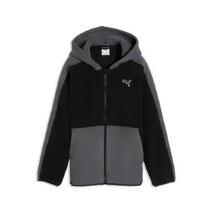 Embroidered Hoodie Child Puma Cat Logo