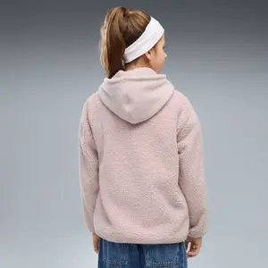 Embroidered Hoodie Child Puma Cat Logo image-3