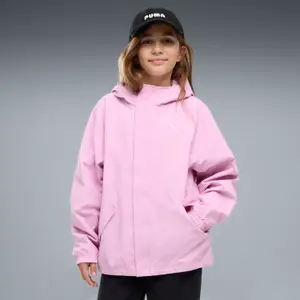 Soft Fleece Hooded Sweatshirt Child Puma Cat Logo image-2