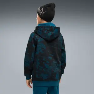 Children's Raglan Sleeve Hooded Sweatshirt Puma image-3