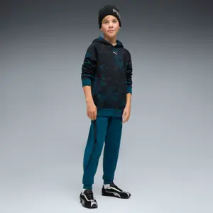 Children's Raglan Sleeve Hooded Sweatshirt Puma image-4