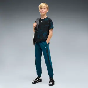 Calças de jogging com cordão elástico para criança Puma image-2