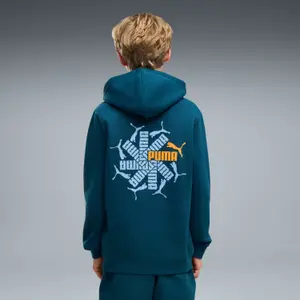 Child hoodie Puma Small No. 1 logo Graphic image-3