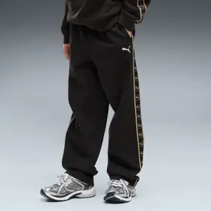 Joggingbyxor med elastiskt snöre barn Puma Cat logo image-4