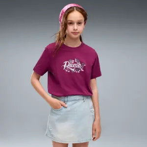Girl's T-shirt Puma Big Floral image-2