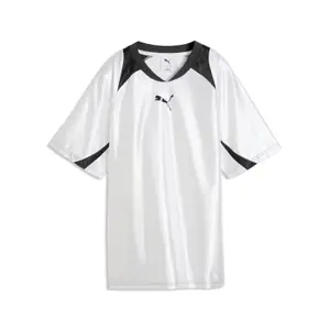 Women's Mesh Printed T-Shirt Puma Cat Logo image-0