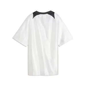 Women's Mesh Printed T-Shirt Puma Cat Logo image-1