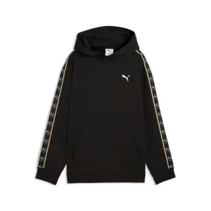 Ribbed Hem and Cuff Hooded Sweatshirt Child Puma Cat logo image-0
