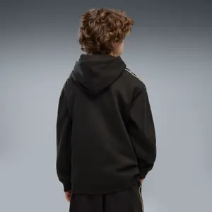 Ribbed Hem and Cuff Hooded Sweatshirt Child Puma Cat logo image-3