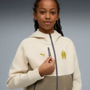 Kapuzenjacke mit Reißverschluss kind OM Pumatech Fleece image-3