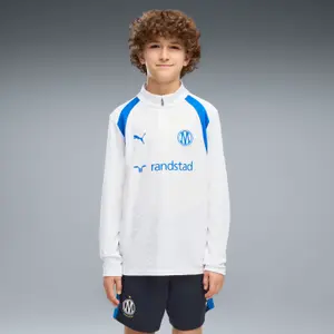 Kids' 1/4 zip training top OM 2026/27 image-1