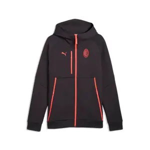 Bluza z kapturem z zamkiem Milan AC 2026/27