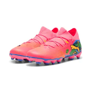 Children's Football boots Puma Future 7 Match FG/AG image-2