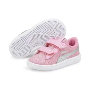 Baby girl sneakers Puma Smash v2litzlam V image-1