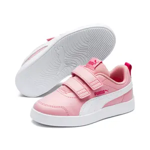 Zapatillas de baloncesto para niños Puma courtflex v2 image-1