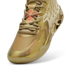 Chaussures de basketball Puma MB.01 Golden image-4