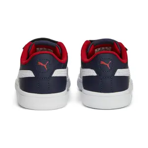 Children's leather Trainers Puma Smash 3.0 V image-3