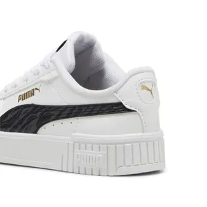 Girl Trainers Puma Carina 2.0 Zebra PS image-3