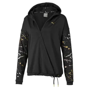 Felpa con cappuccio donna Puma plash lux image-0