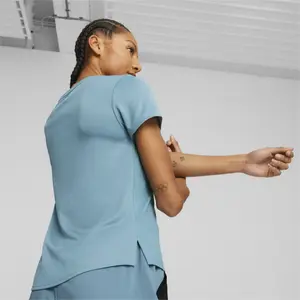 T-shirt de mulher Puma Fit Logo Ultrabreathe image-4