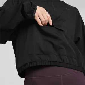 Sweatshirt 1/2 zip woman Puma Hypernatural image-5