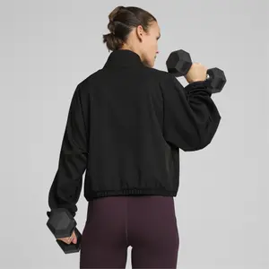 Sweatshirt 1/2 zip woman Puma Hypernatural image-3