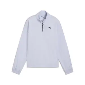 Trainingsshirt met halve rits voor dames Puma Strong image-0