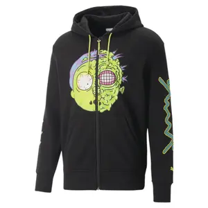 Hooded sweatshirt met rits Puma Rick and Morty image-0