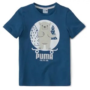 T-shirt kid Puma Animals Suede image-0