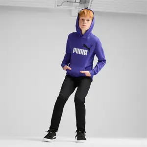 Puma Essentials+ Big Logo Baby Boy Two-Tone Hoodie image-2