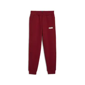 Puma Essentials+ Logo Children's Two-Tone Sweatpants image-0