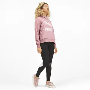 Kapuzenpullover, Damen Puma logo image-4