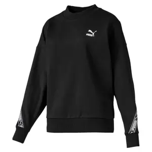 Damen-Sweatshirt Puma femme tape crew image-0