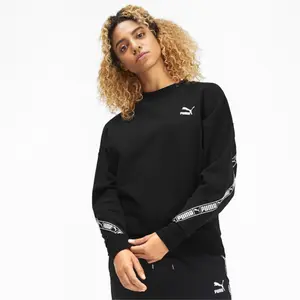 Damen-Sweatshirt Puma femme tape crew image-1