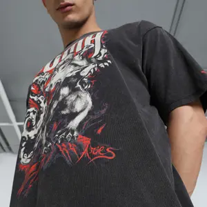 T-shirt Puma x Aries Graphic image-4