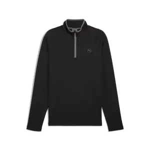 Polaire gaufré à 1/4 zip Puma image-0